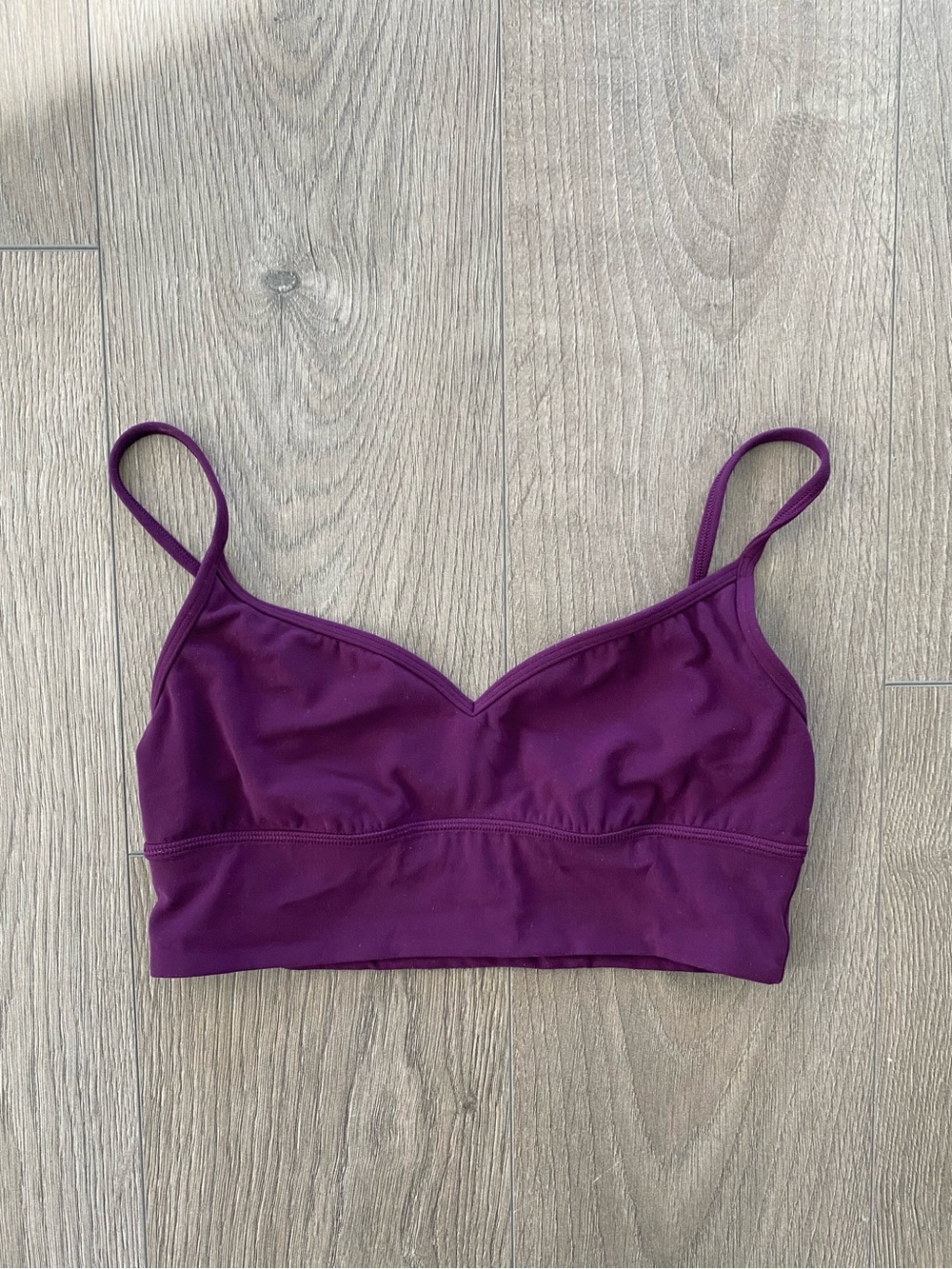 Lululemon Align Sweetheart Bra dramatic magenta